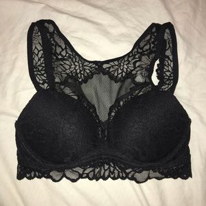 PINK Push-up Lace Bralette